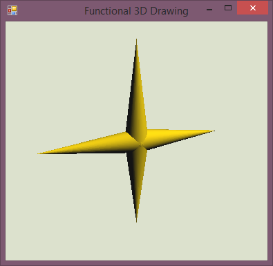 Simple 3D star