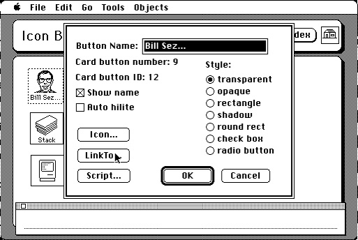 Hypercard screenshot